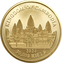 1 Unze Gold Kambodscha Lost Tigers 2024 (Auflage: 100)