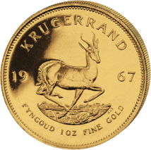 1 Unze Gold Krügerrand 1967 PL (Auflage: 10.000 | Etui | inkl. SA-Mint Papiertasche)