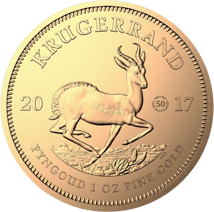 1 Unze Gold Krügerrand 2017 (Jubiläum 50. Geburtstag | Auflage: 100.000)