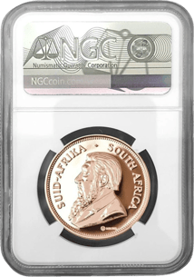 1 Unze Gold Krügerrand Vintage 1967 NGC MS 69 DPL (Prooflike | Auflage: 1.967 | im Slab)
