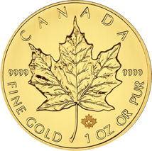 1 Unze Gold Maple Leaf 2015 (im Blister)