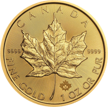1 Unze Gold Maple Leaf 2021