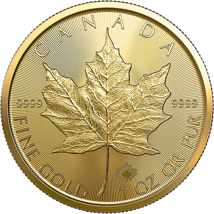 1 Unze Gold Maple Leaf 2023