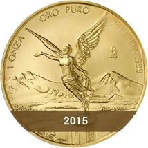 1 Unze Gold Mexiko Libertad 2015