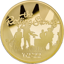 2 Unze Gold Rolling Stones Music Legends 2022 PP (Auflage: 150 | PP)