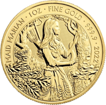 1 Unze Gold Mythen und Legenden Maid Marian 2022