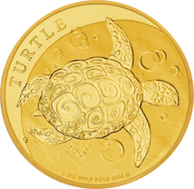 1 Unze Gold Niue Schildkröte 2020
