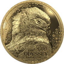 1 Unze Gold Odyssey of the Sky Bateleur Eagle 2025 (Auflage: 500 | Polierte Platte)