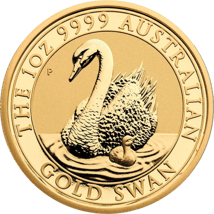 1 Unze Gold Perth Mint Schwan 2018 (Auflage: 5.000 Stück)