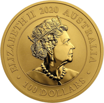 1 Unze Gold Perth Mint Schwan 2020 (Auflage: 5.000 Stück)