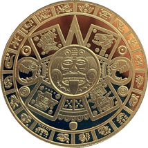 1 Unze Gold Samoa Aztekenkalender 2022 (Auflage: 100)