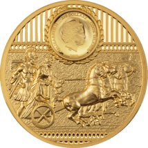 1 Unze Gold Sparta 2023 HR (Auflage: 199 | Polierte Platte | Ultra High Relief)