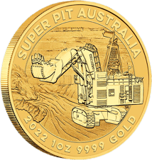 1 Unze Gold Super Pit 2022 (Auflage: 5.000)