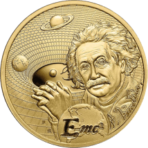 1 Unze Gold Inspirierende Ikonen - Albert Einstein 2022 (Auflage: 100)