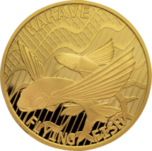 1 Unze Gold Tokelau Fliegenfisch 2020 (Auflage: 100 Stücke)