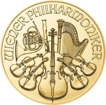 1 Unze Gold Wiener Philharmoniker 2021