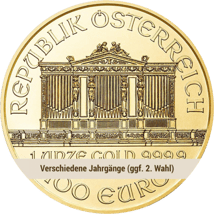 1 Unze Gold Wiener Philharmoniker (verschiedene Jahrgänge | ggf. 2. Wahl)