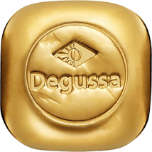 1 Unze Goldbarren Degussa (Quadratguss)