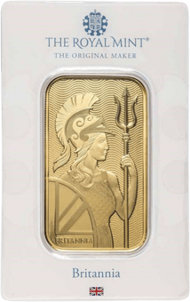 1 Unze Goldbarren The Royal Mint Britannia
