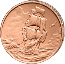 1 Unze Kupfer Ascension Island 2025