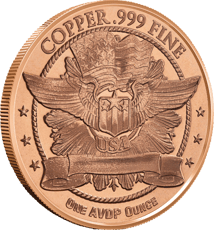 1 Unze Kupfermünze Fighter Jet P-51 Mustang