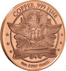 1 Unze Kupfermünze Maria und Josef