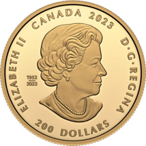1 Unze Maple Leaf Canadian Brilliance 2023 (Auflage: 350 Stück | Polierte Platte | Ultra High Relief | echter Diamant)