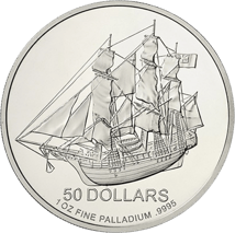 1 Unze Palladium Cook Islands