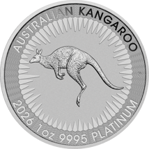 1 Unze Platin Känguru Nugget 2026
