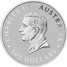 1 Unze Platin 125. Jubiläum Perth Mint 2024 (Auflage: 5.000)