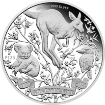 1 Unze Silber 125. Jubiläum Perth Mint 2024 2024 PP (Auflage: 7.500 | Polierte Platte)