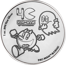 1 Unze Silber 40 Jahre Pacman 2020 (Auflage: 25.000)