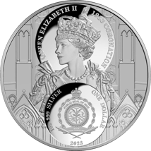 1 Unze Silber Krönung Charles III. (Auflage: 1.500 | Polierte Platte)
