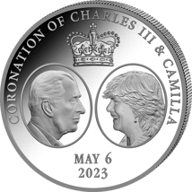 1 Unze Silber King Charles III. und Camilla 2023 (Auflage 5.000)