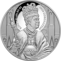 1 Unze Silber Krönung Charles III. (Auflage: 1.500 | Polierte Platte)