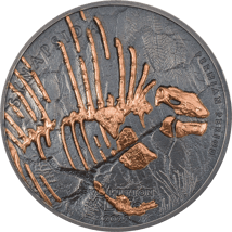 1 Unze Silber Evolution of Life - Synapsida 2022 (Auflage: 999 | Antik Finish | High Relief)