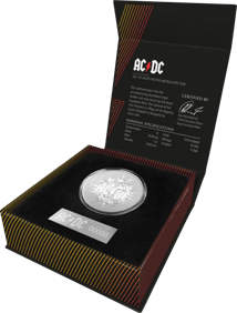 1 Unze Silber AC/DC 2021 (Auflage: 30.000)