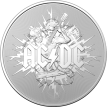 1 Unze Silber AC/DC 2021 (Auflage: 30.000)