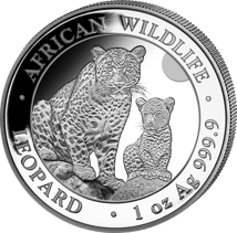 1 Unze Silber African Wildlife Leopard 2024 (Auflage: 30.000)