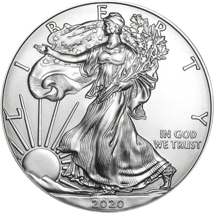 1 Unze Silber American Eagle 2020
