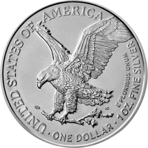 1 Unze Silber American Eagle 2021 (Typ II)
