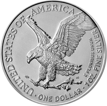 1 Unze Silber American Eagle 2022 (Typ II)