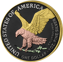 1 Unze Silber American Eagle 2023 Six Metals (Auflage: 100)