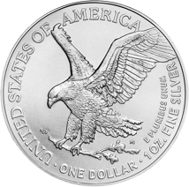 1 Unze Silber American Eagle 2023 (Typ II)