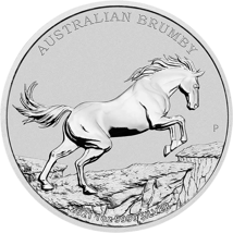 1 Unze Silber Australian Brumby 2021 (Auflage: 25.000)