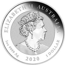 1 Unze Silber Australian Quokka 2020 (Auflage: 30.000)