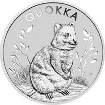 1 Unze Silber Australian Quokka 2023 (Auflage: 30.000)