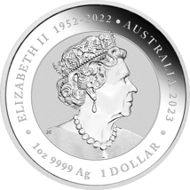 1 Unze Silber Australian Quokka 2023 (Auflage: 30.000)
