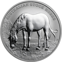 1 Unze Silber Australian Stock Horse 2016