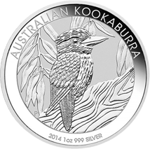 1 Unze Silber Australien Kookaburra 2014